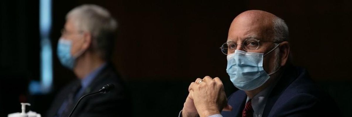 Former CDC Chief Urges Current Director to Publicly Denounce Trump Handling of Pandemic as 'Slaughter'