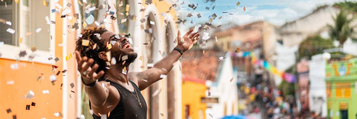 Celebration in the streets