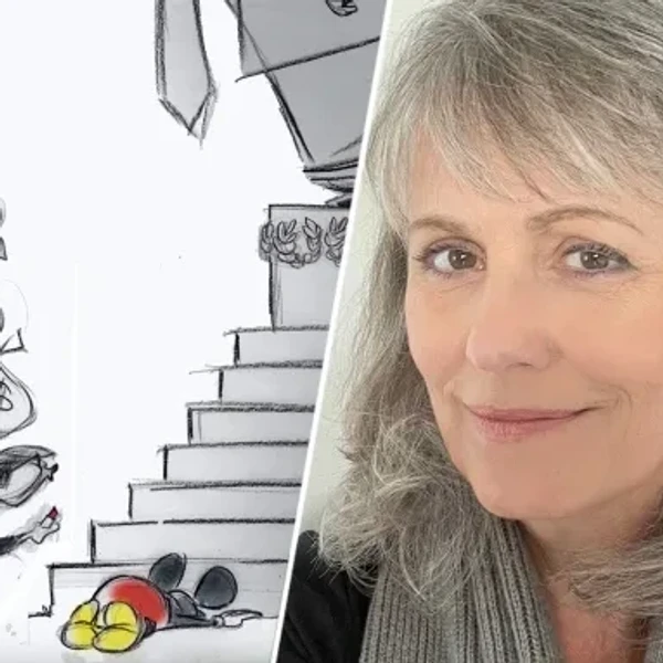 Censored cartoon and Ann Telnaes