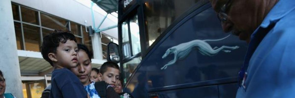 ACLU Urges Greyhound to Stop Letting Border Agents Use Buses as 'Rolling Traps'
