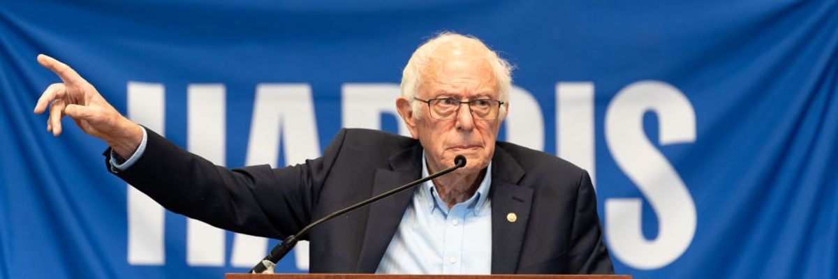 Central PA Labor Rally For Harris-Walz With Senator Bernie Sanders