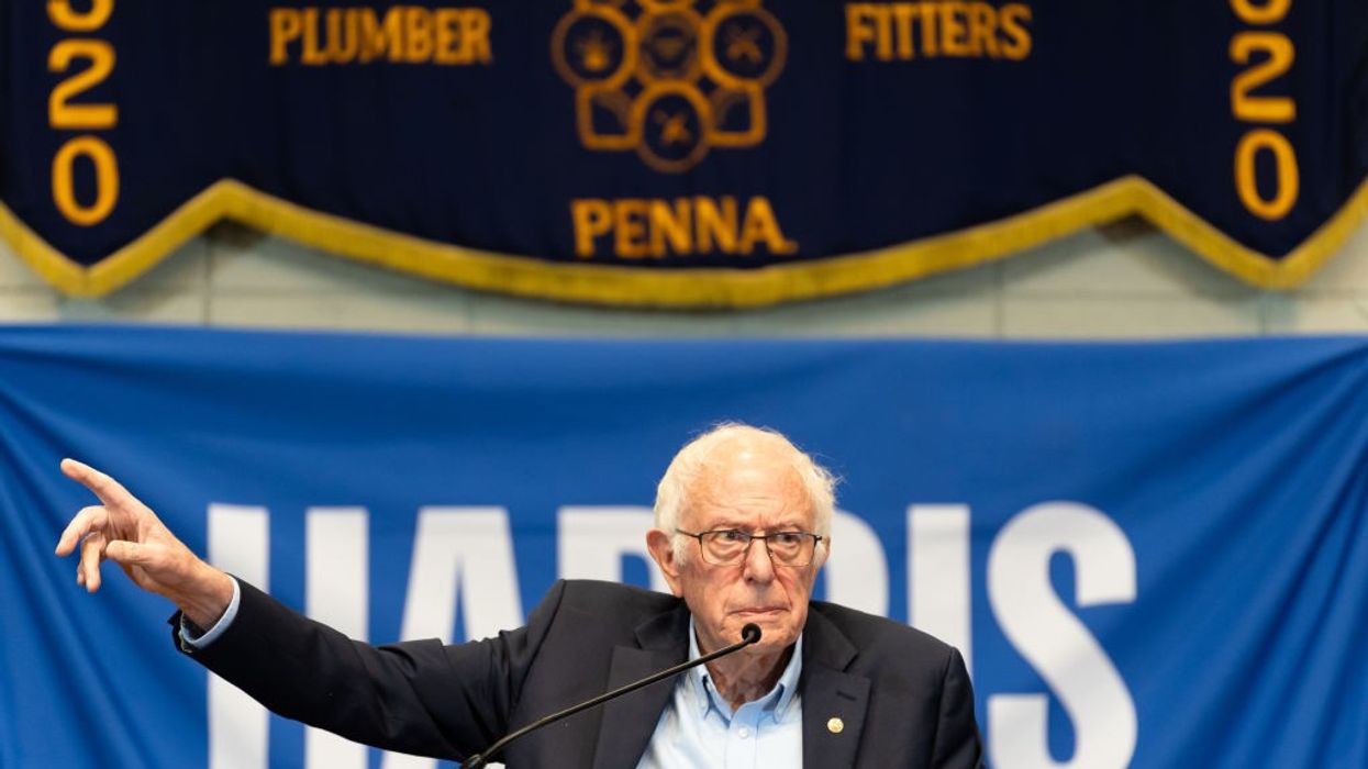 Central PA Labor Rally For Harris-Walz With Senator Bernie Sanders