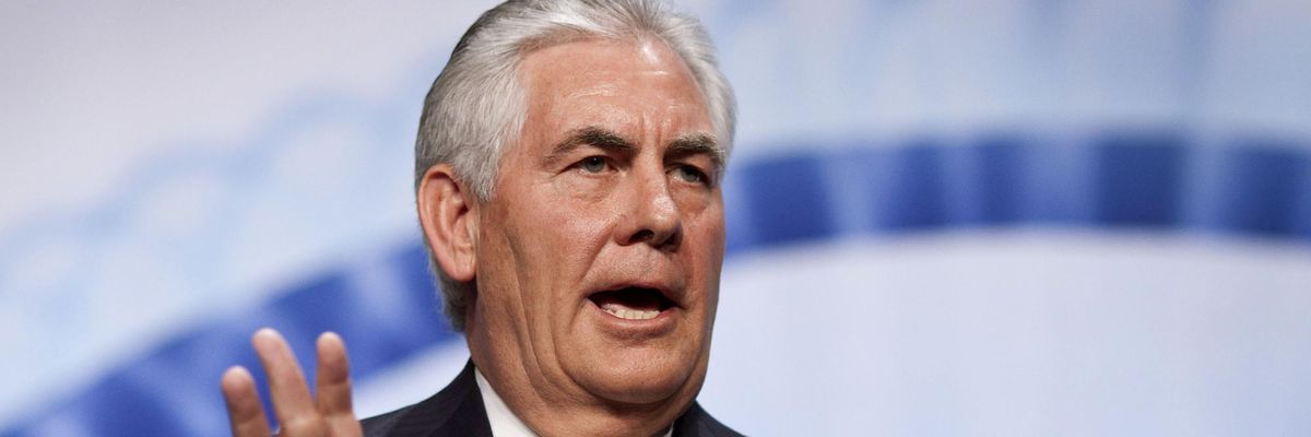Tillerson's Damaging Record of Extraction and Opposing Climate Action