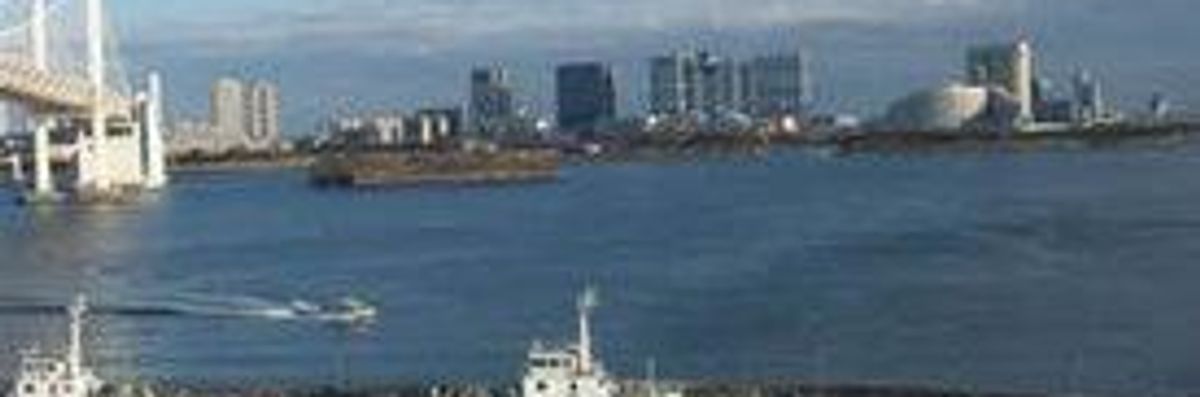 Cesium from Fukushima Spikes in Tokyo Bay