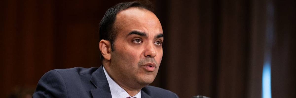 CFPB Director Rohit Chopra...