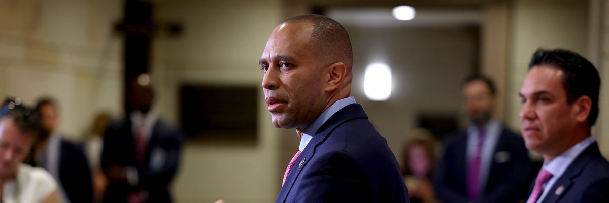 Chair of the House Democratic Caucus Rep. Hakeem Jeffries (D-N.Y.)