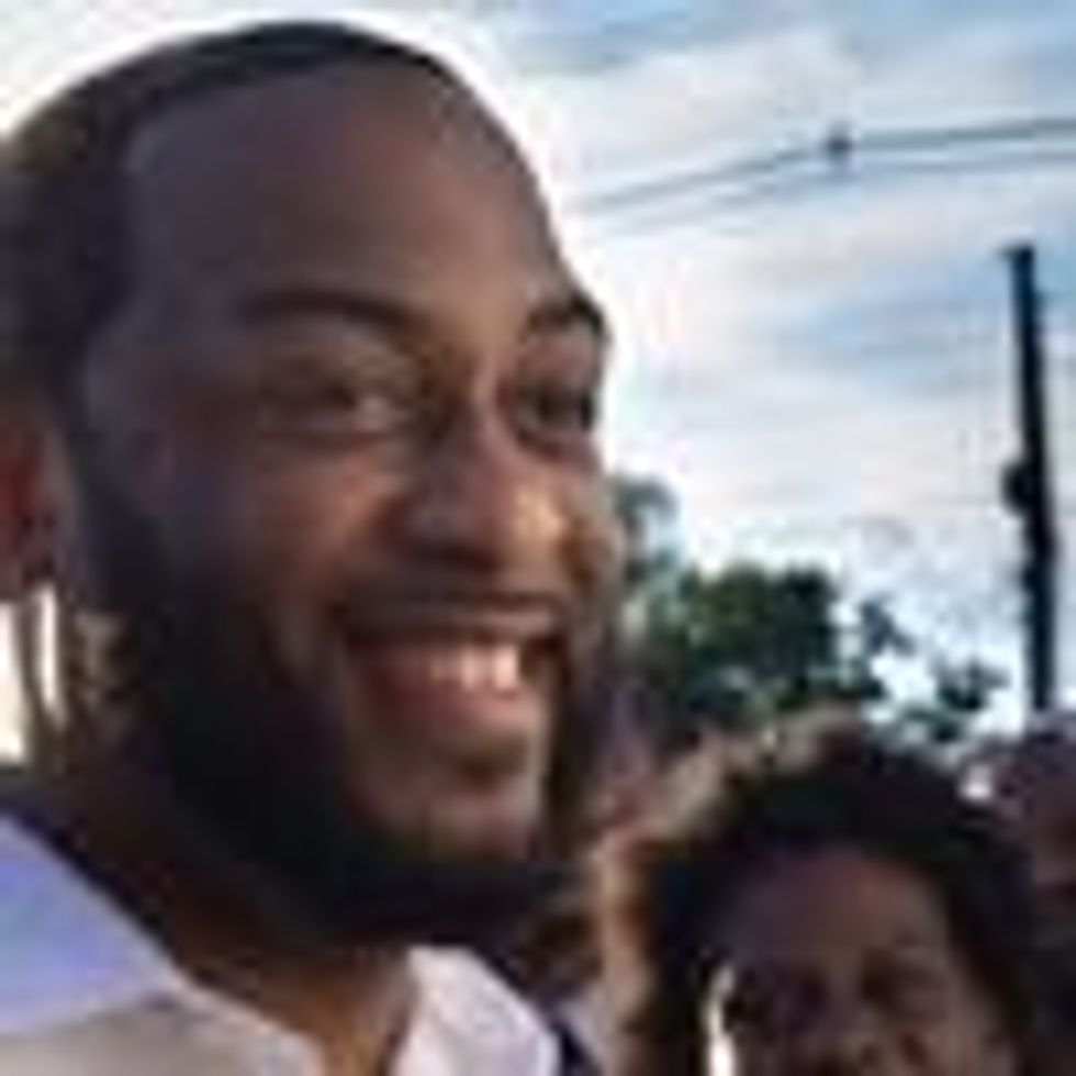 Charles Booker, who is running for U.S. Senate against Rand Paul