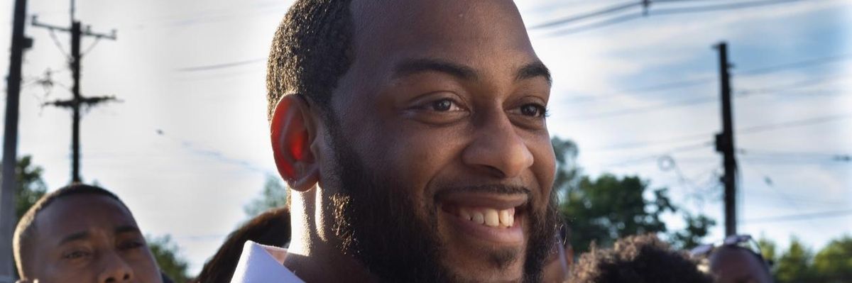 Charles Booker, who is running for U.S. Senate against Rand Paul