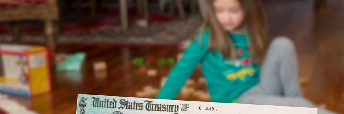 Check from the U.S. government