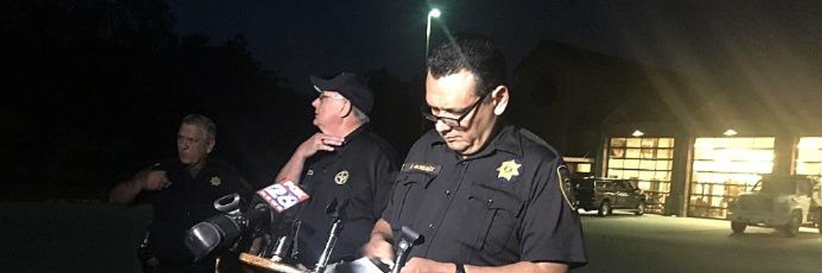 Downplaying Risks, Texas Sheriff Says Inhaling Chemical Plume Like 'Standing Over Campfire'