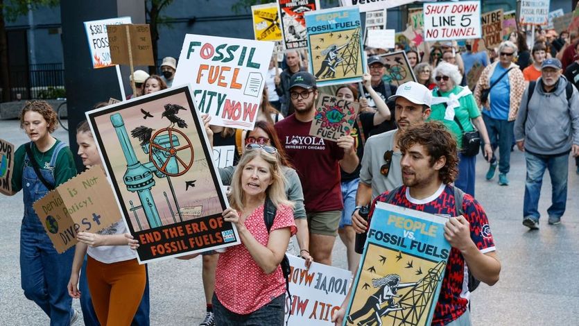 Chicago climate march
