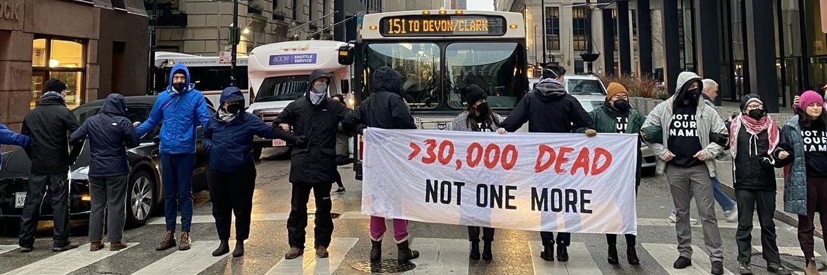 Chicago demonstrators