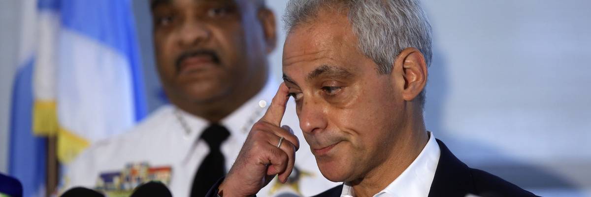 Chicago PD Superintendent Eddie Johnson Holds News Conf. On Record Weekend Shootings