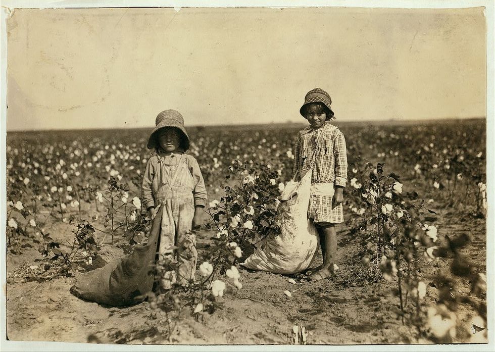 Child Cotton pickers