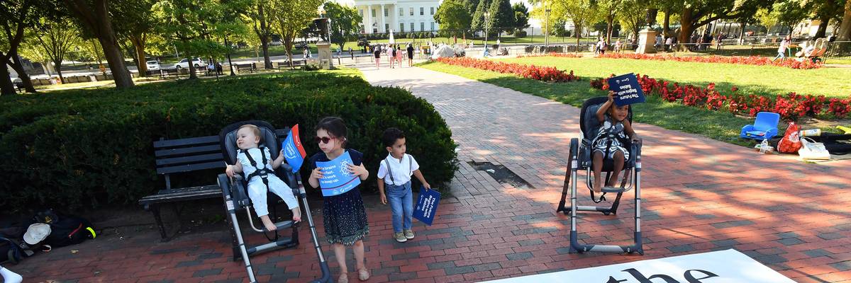 Child Tax Credit protest