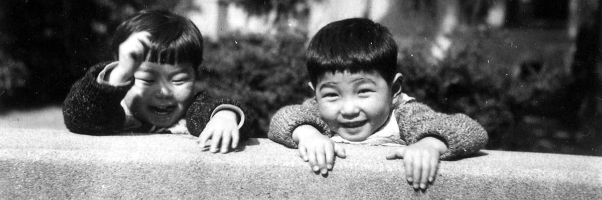Child victims of the Hiroshima bombing