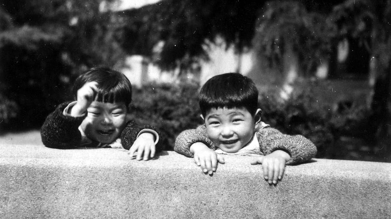Child victims of the Hiroshima bombing