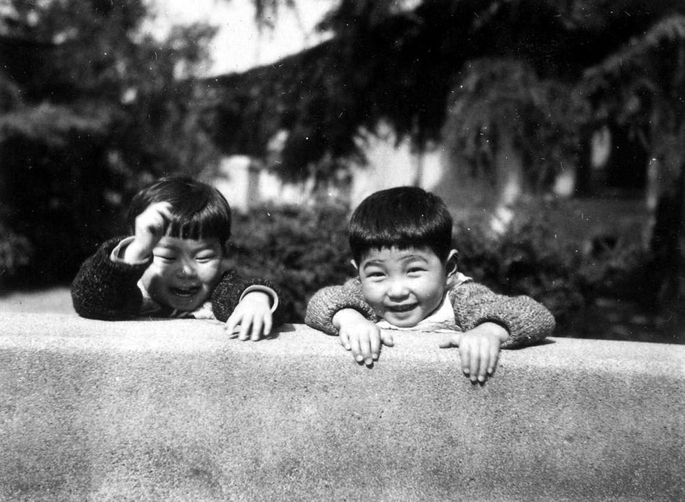 Child victims of the Hiroshima bombings