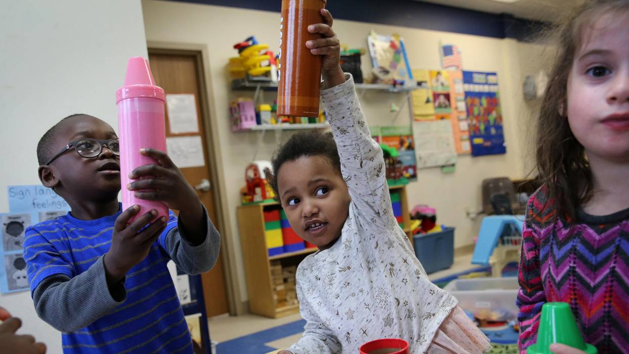 Children at daycare