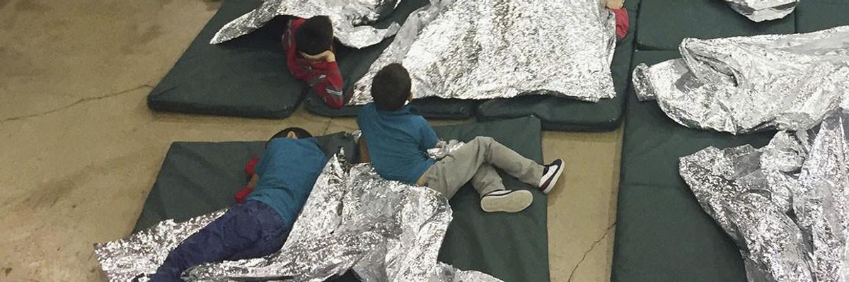 Having Put Children in Cages, Trump Brags "All Over the World, People Want to Come" to the United States