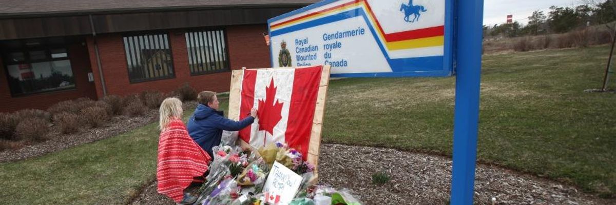 2 Weeks After Nova Scotia Massacre, Canada Bans Assault Weapons. 7 Years After Sandy Hook in the US--And Still Nothing