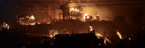 CHILE-BIOBIO-FOREST FIRES