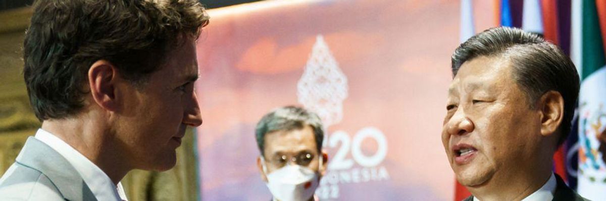China's Xi confronts Canada's Trudeau at G20 over media leaks