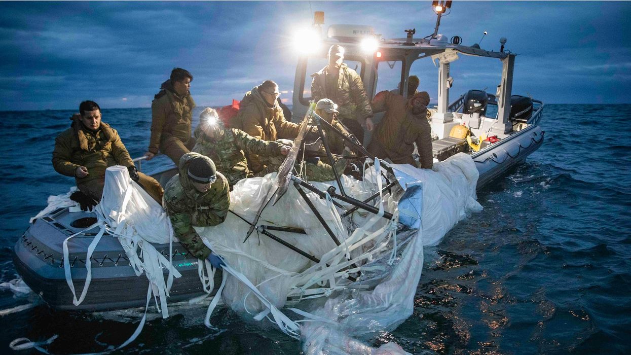 Chinese balloon recovery