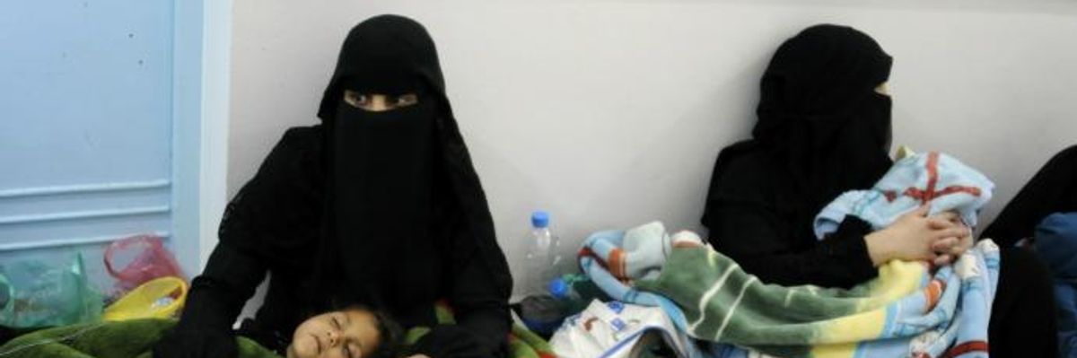 As Trump Pushes Massive Saudi Weapons Deal, Yemenis Suffer from Cholera, War, and Famine