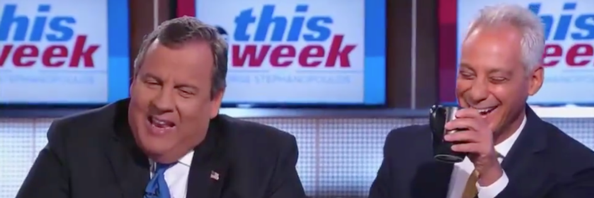 Progressives Explode After ABC Panel Featuring Chris Christie and Rahm Emanuel Launches Attack on Medicare For All