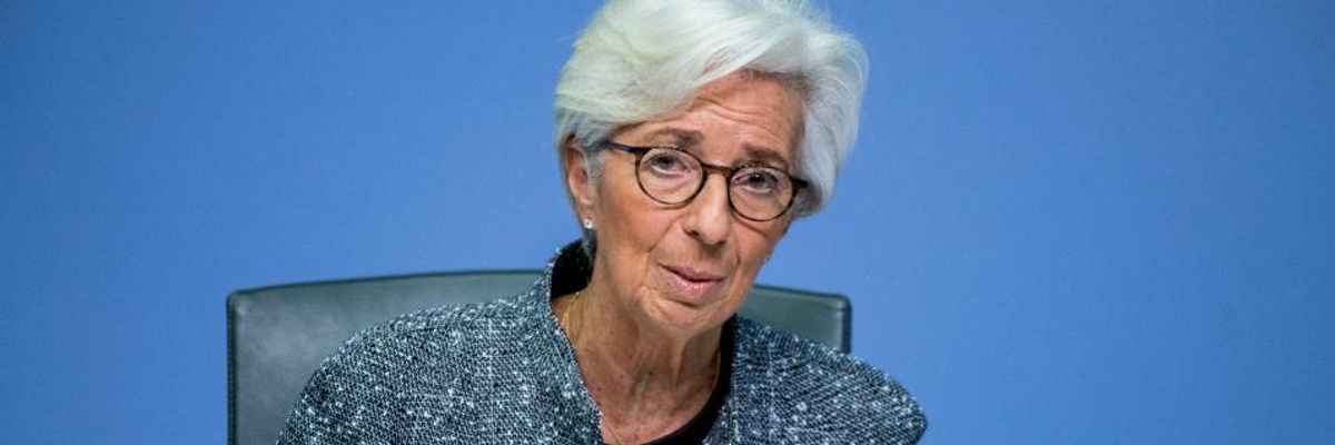 By Pouring Billions Into Fossil Fuel Industry, EU's Central Bank Accused of 'Playing Both Firefighter and Arsonist'