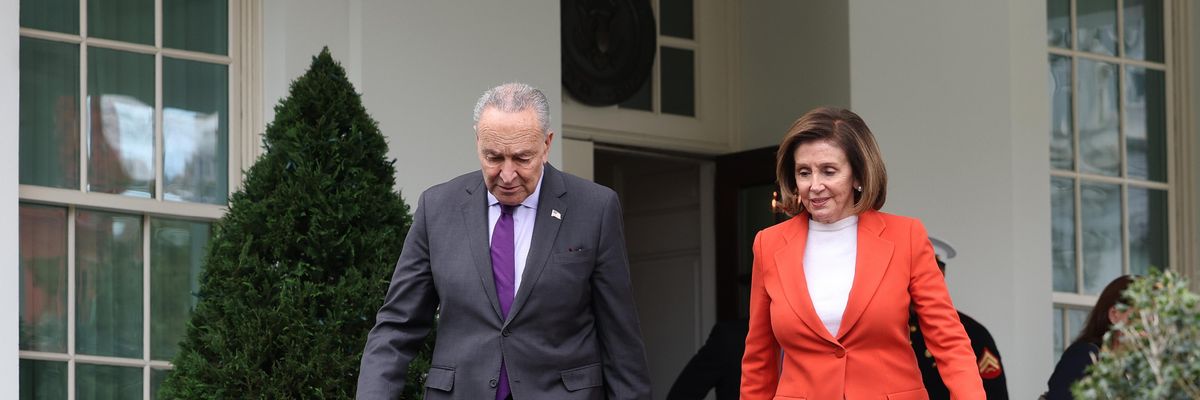 Chuck Schumer and Nancy Pelosi
