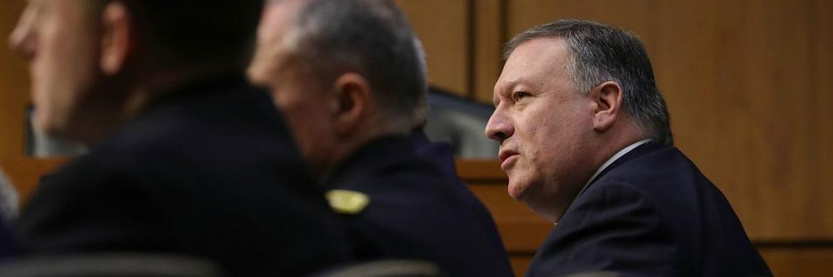 Citing His Refusal to Face 'Most Pressing Issue of Our Time,' 200+ Green Groups Urge Senate to Reject Climate-Denying Pompeo