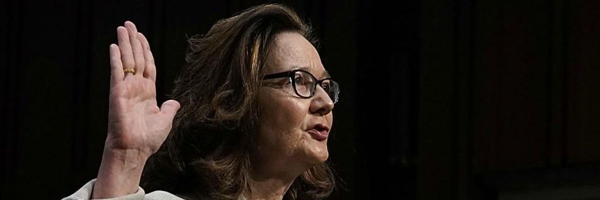 Democrats Shamed for Supporting Gina Haspel, CIA Nominee Who Oversaw 'Chaining Detainees to Ceiling for Days, Naked or in Diapers'