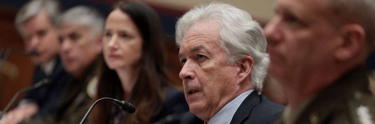 CIA director William Burns during House Intelligence hearing