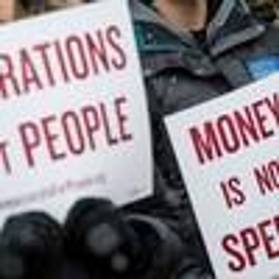 Citizens United protest