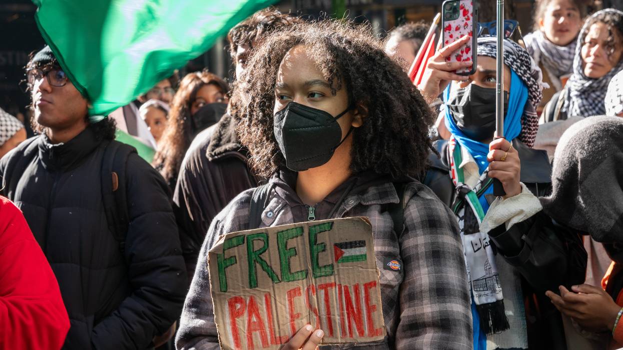 City University of New York students protest