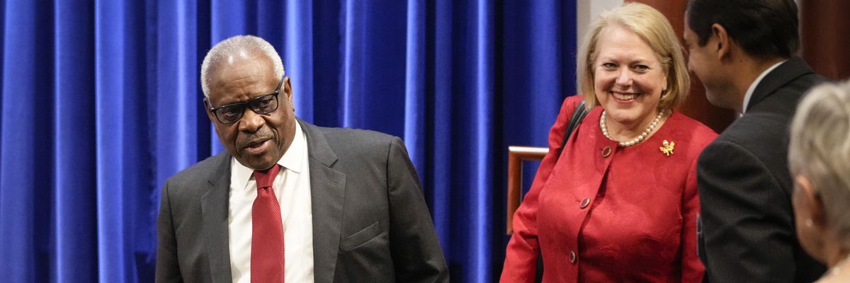 Clarence and Ginni Thomas