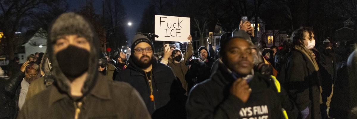 Clashes erupt in Minneapolis after Federal Agents involved in a shooting incident