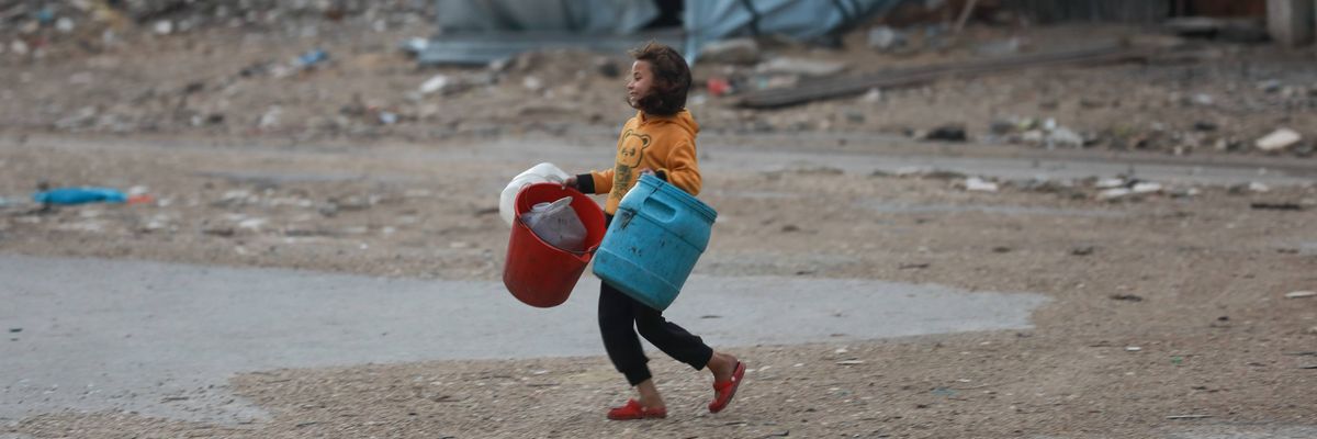 Clean water crisis continues in Gaza