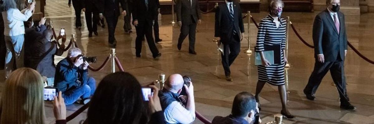 'Perjury City': Trump Refuses to Testify in Upcoming Senate Impeachment Trial