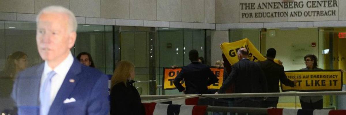 "Isn't Just Good Policy--It's Good Politics": 145 Groups Demand Biden Ban Fossil Fuel Execs and Lobbyists From Campaign and Cabinet