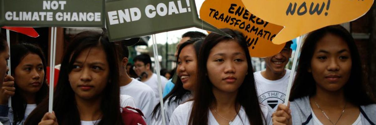 Across All Seven Continents, #RiseForClimate Actions Demand Elected Leaders Commit to Fossil-Free Future