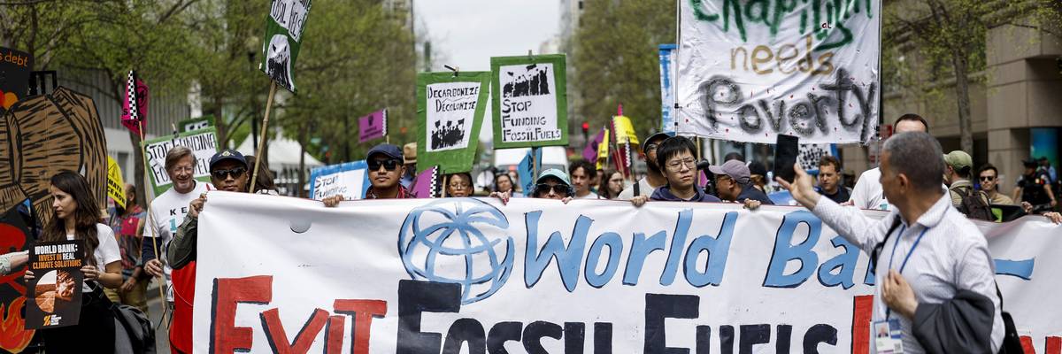 Climate activists march