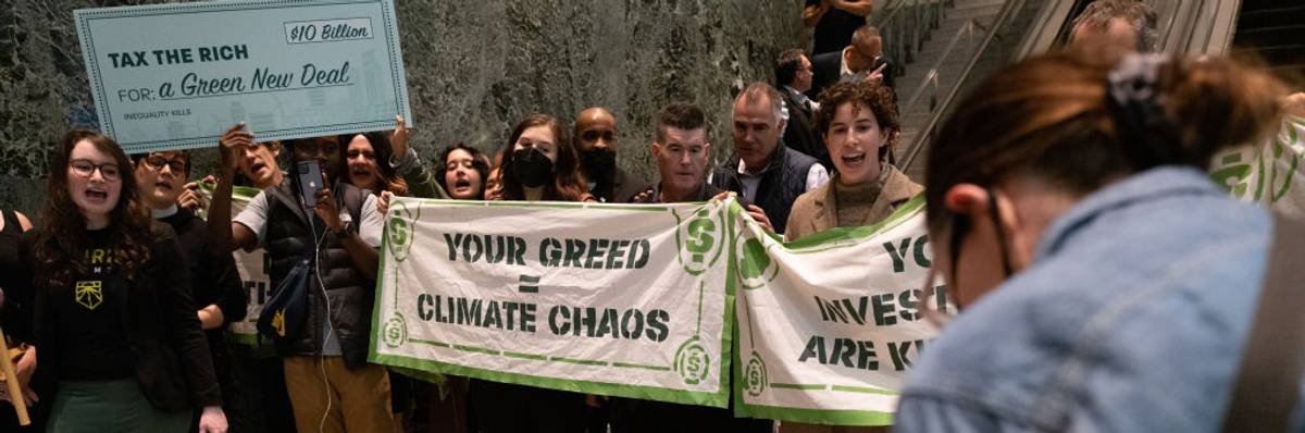 Climate Activists Mark 10 Years Since Hurricane Sandy In New York