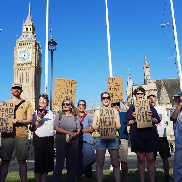Climate Activists Mark The 2,700 People Killed In The UK By Extreme Heat