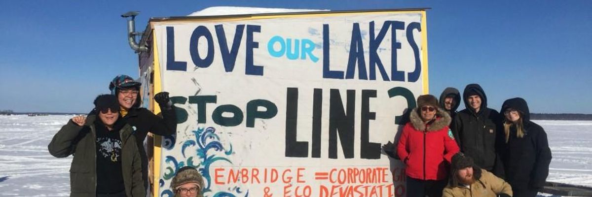 'This Is Nightmarish': Indigenous and Climate Leaders Outraged Over Minnesota Permits for Line 3 Pipeline