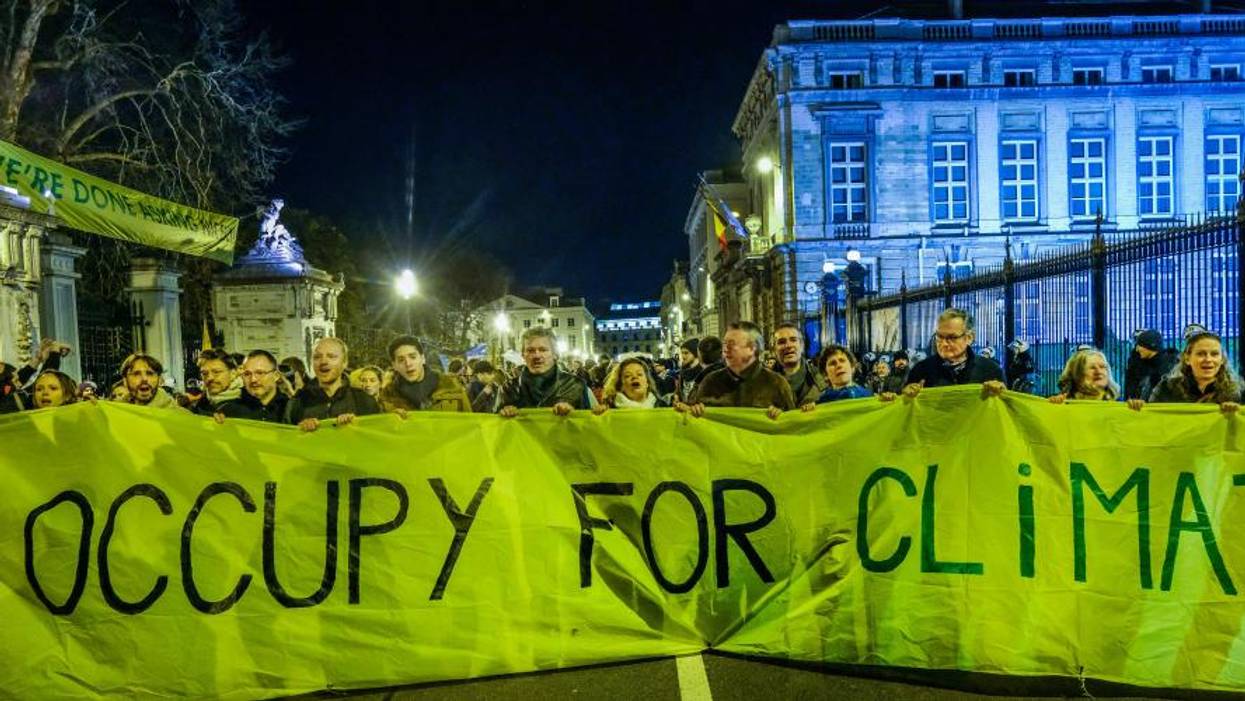 Ahead of Key Vote, Belgians 'Occupy for Climate' to Demand Constitutional Amendment