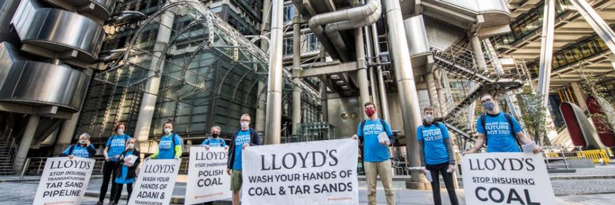 Under Pressure From Climate Activists, World's Largest Insurance Market to Ditch Coal, Tar Sands, and Arctic Projects