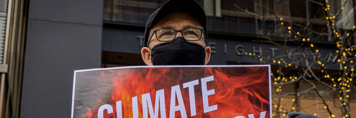 Climate Emergency Sign